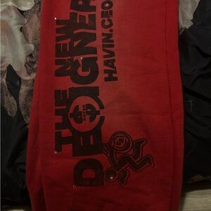 Red Sweatpants for Men